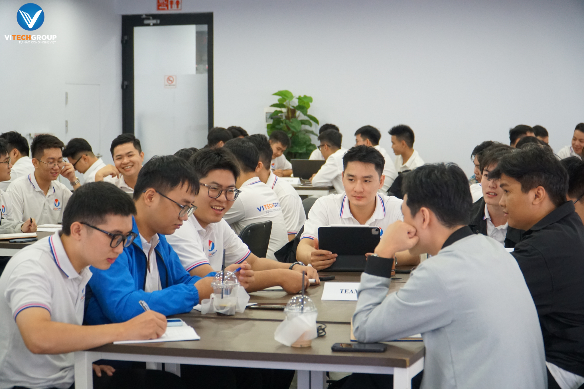 Những chiến binh có mặt từ rất sớm tại buổi đào tạo Vi-Eagle