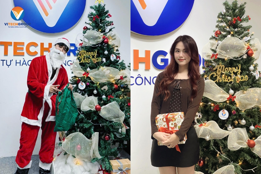 Những bức hình rạng rỡ của ViTech-er trong minigame “Dáng xinh Giáng sinh”