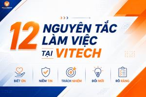 12 nguyên tắc làm việc tại ViTech Group