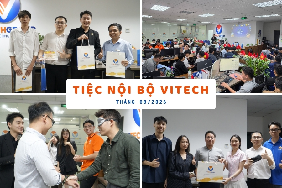 Tiệc nội bộ Vitech tháng 8